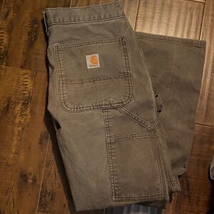 Carhartt Men's Gray Cargo Pants